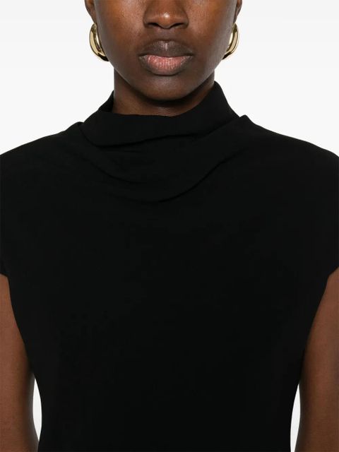 Versace crepe mini dress - Black