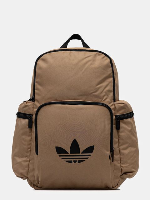 adidas Originals plecak Adicolor kolor brązowy duży gładki JX0238 - zdjęcie produktu nr 1