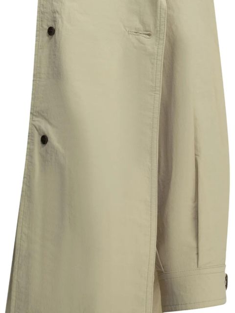 Barbour double-breasted belted trench coat - Neutrals