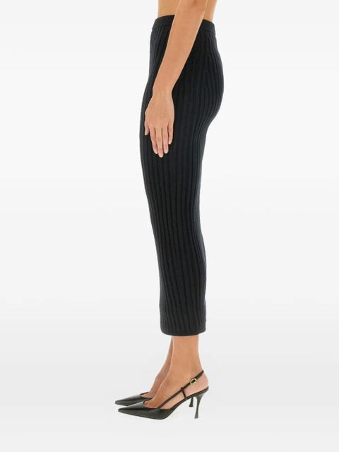 Max Mara ribbed skirt - Black - zdjęcie produktu nr 1