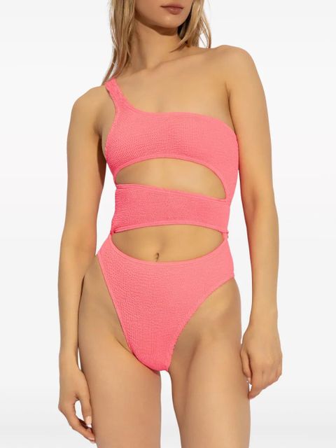 Bond-eye Rico one-shoulder swimsuit - Pink