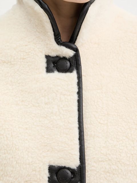 Morgan płaszcz kolor beżowy GLAINI