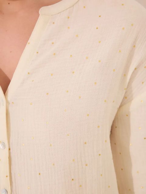 women'secret piżama damska kolor beżowy bawełniana 3599229