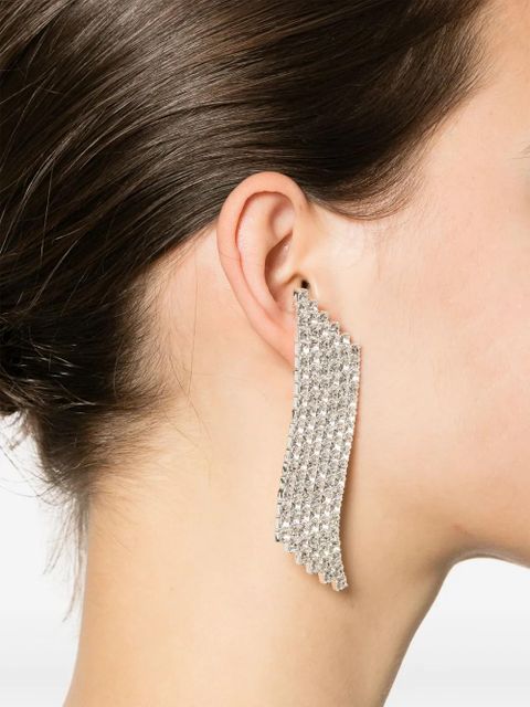 Magda Butrym rose-charm crystal earrings - Silver - zdjęcie produktu nr 2