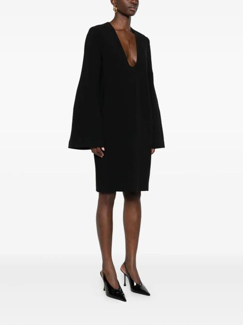 TOTEME bell-sleeve mini dress - Black - zdjęcie produktu nr 2