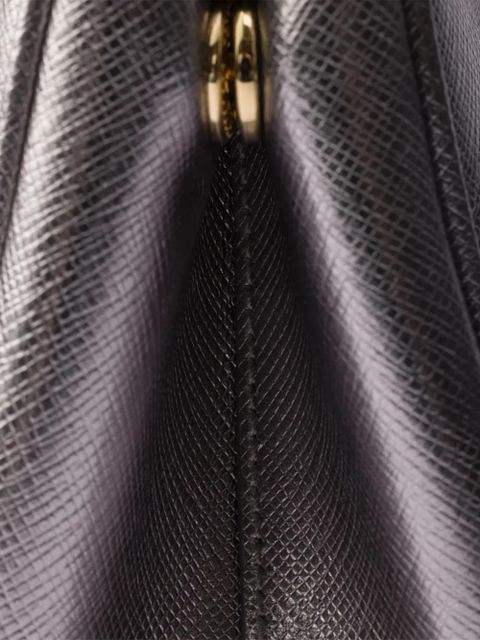 Prada mini Galleria leather tote bag - Grey