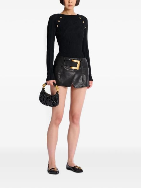 Balmain three-buttons sweater - Black - zdjęcie produktu nr 2