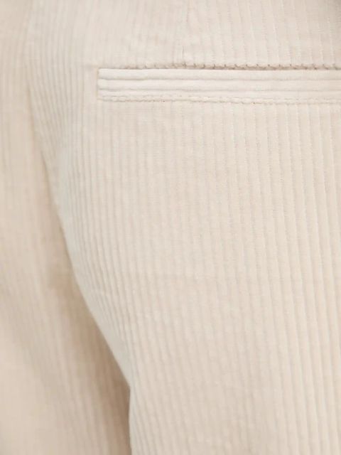 Marc O'Polo spodnie sztruksowe damskie kolor beżowy proste high waist 511104110441 - zdjęcie produktu nr 2