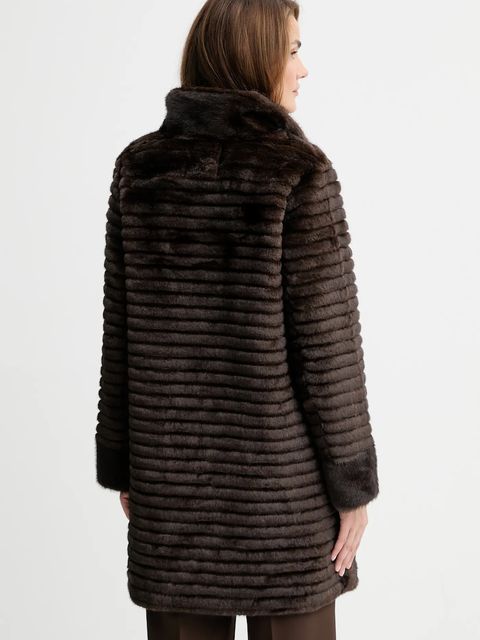 Answear.LAB płaszcz kolor brązowy