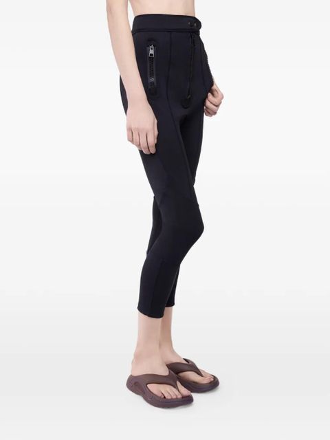 Rabanne zip-pocket capri trousers - Black - zdjęcie produktu nr 1