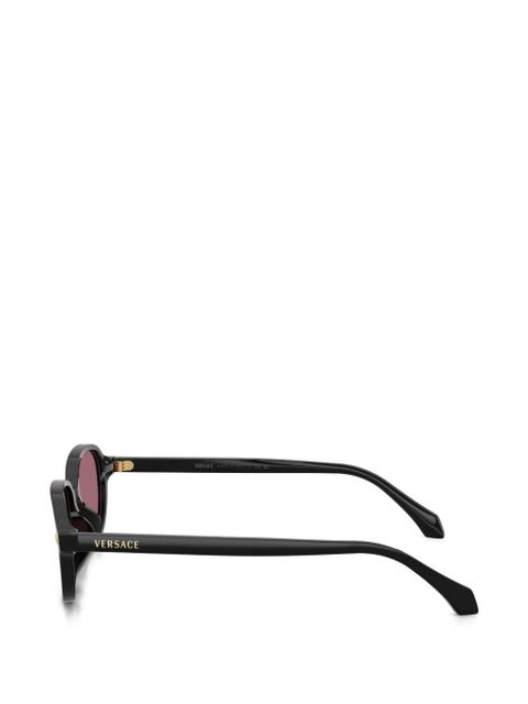 Versace Eyewear rectangle-frame sunglasses - Black