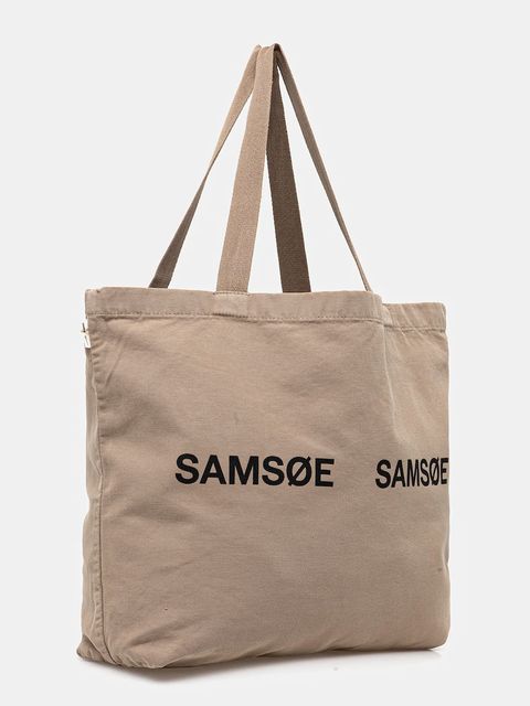 Samsoe Samsoe torebka FRINKA kolor brązowy F20300113 - zdjęcie produktu nr 2