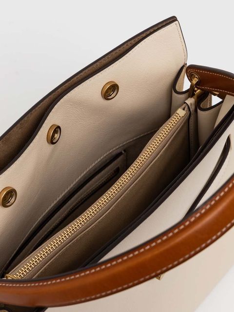 Tory Burch torebka skórzana Lee Radziwill - zdjęcie produktu nr 2