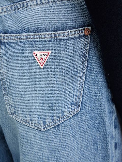Guess jeansy GINA damskie kolor niebieski W5YA2G D5QKB