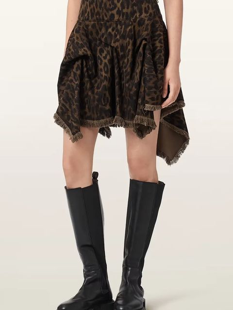 AllSaints spódnica asymetryczna CRISSY - zdjęcie produktu nr 2