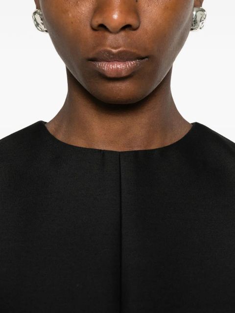 Balenciaga sleeveless mini dress - Black