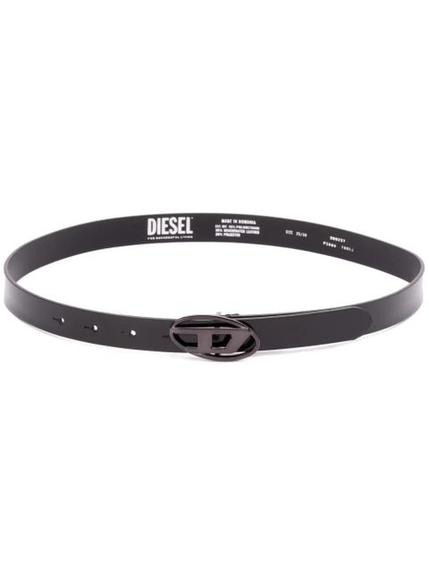 Diesel Oval D belt - Black - zdjęcie produktu nr 1