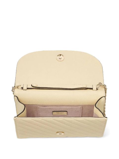 Jimmy Choo Curve clutch bag - Yellow