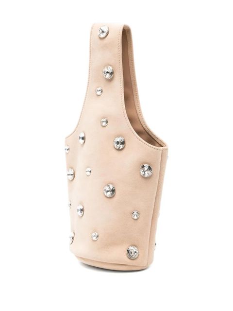 KHAITE small Livia bucket bag - Neutrals