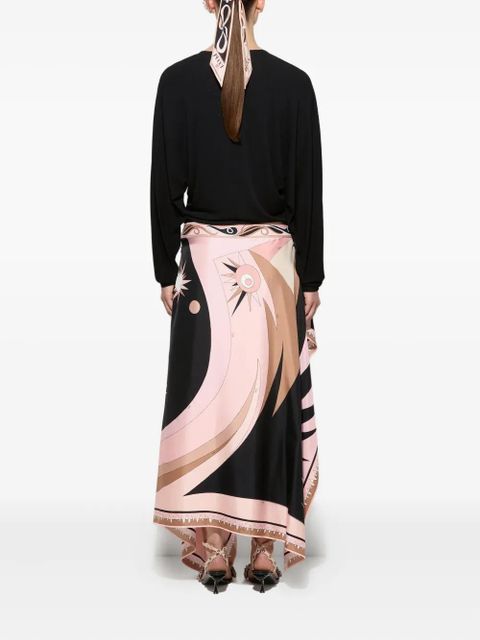 PUCCI Stella print dress - Black