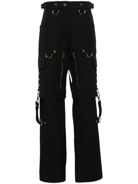Givenchy high-waist cargo trousers - Black - zdjęcie produktu nr 1