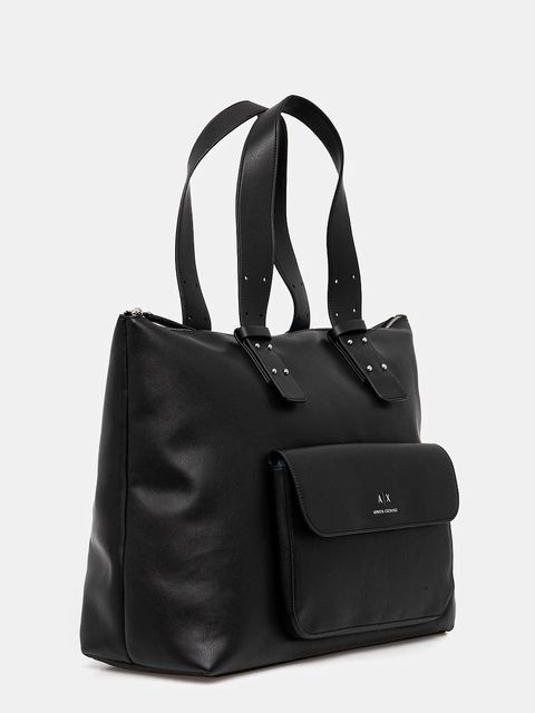 Armani Exchange torebka kolor czarny XW002126 AF12589 - zdjęcie produktu nr 2