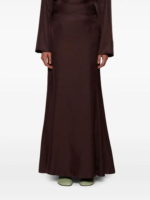 LouLou de Saison Dalupiri maxi skirt - Brown