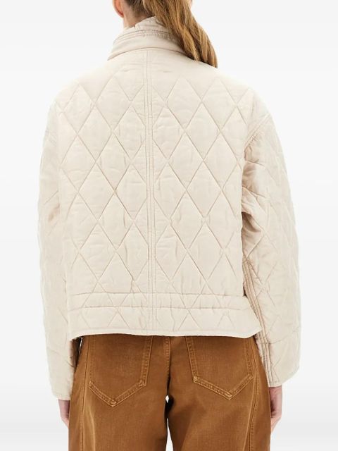 MARANT ÉTOILE quilted tie jacket - Neutrals - zdjęcie produktu nr 2