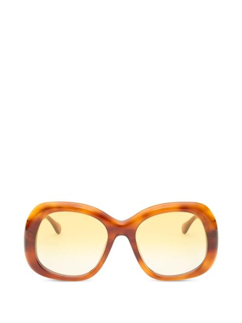Simon Miller x Delarge Faro oversized-frame sunglasses - Brown - zdjęcie produktu nr 1
