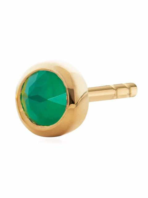 Monica Vinader mini gem stud earrings - Gold - zdjęcie produktu nr 2