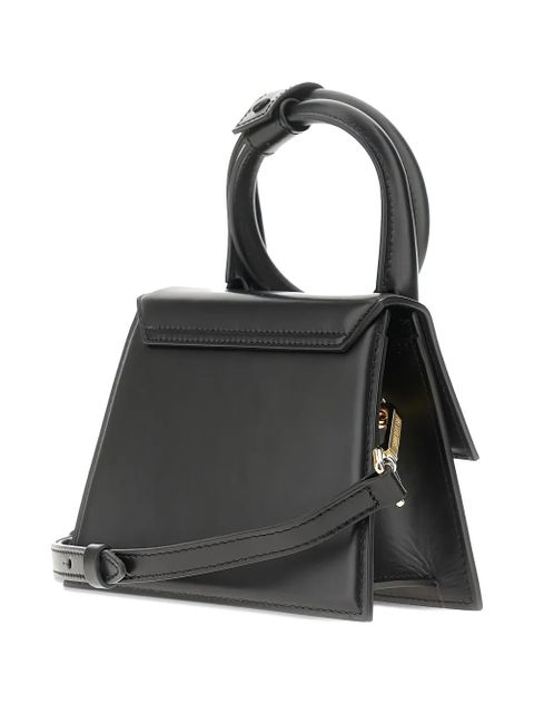 Jacquemus mini Chiquito knot-handle tote bag - Black - zdjęcie produktu nr 2