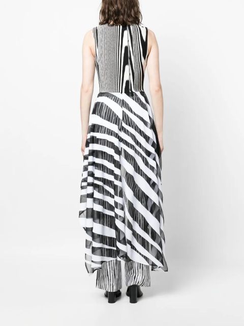 Missoni abstract-print sleeveless bodysuit - Black