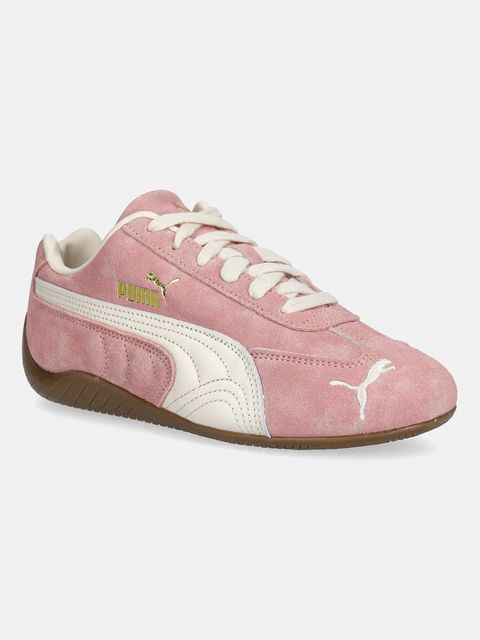 Puma sneakersy zamszowe Speedcat Faded damskie kolor różowy 403688 - zdjęcie produktu nr 1