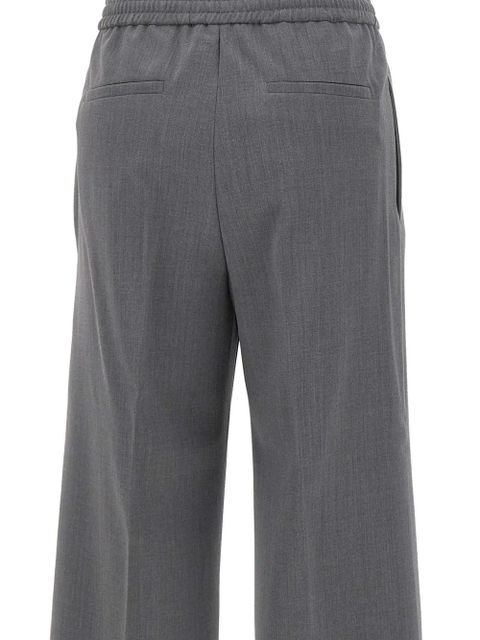 Weekend Max Mara elasticated-waist trousers - Grey - zdjęcie produktu nr 2