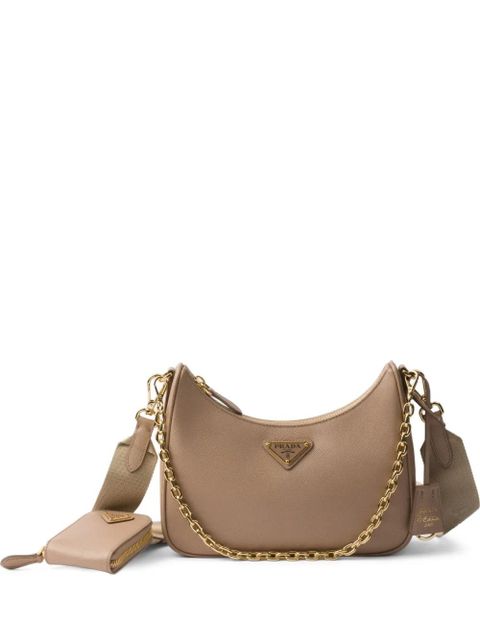 Prada Re-Edition shoulder bag - Brown - zdjęcie produktu nr 1
