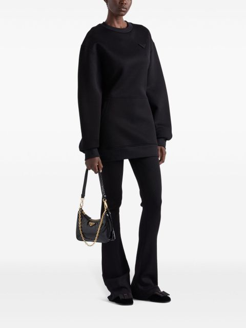 Prada embossed logo sweatshirt - Black - zdjęcie produktu nr 2