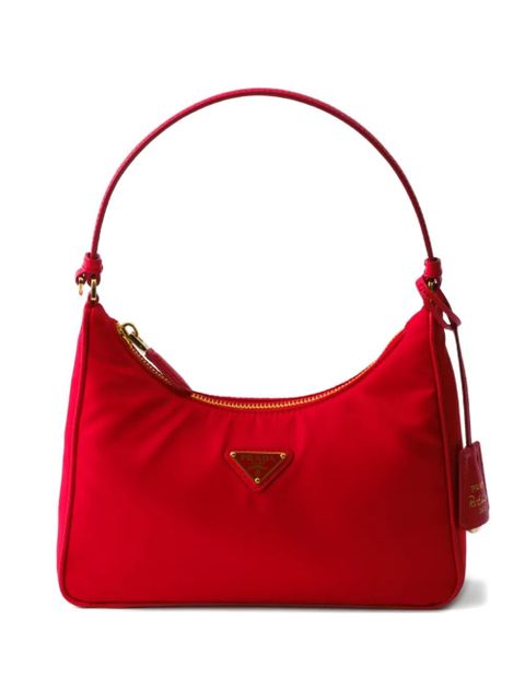 Prada mini Re-Edition 2005 shoulder bag - Red - zdjęcie produktu nr 1