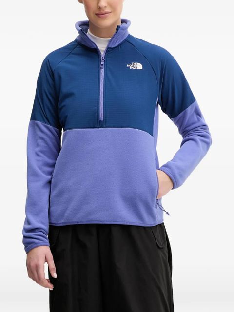 The North Face quarter-zip colour-block sweatshirt - Blue - zdjęcie produktu nr 1
