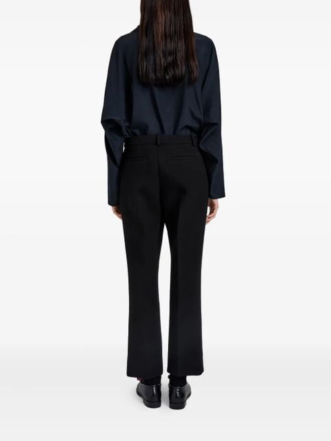 Proenza Schouler belt-loops tailored trousers - Black