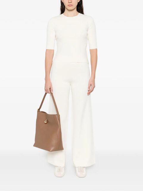 Max Mara embroidered T-shirt - Neutrals - zdjęcie produktu nr 2