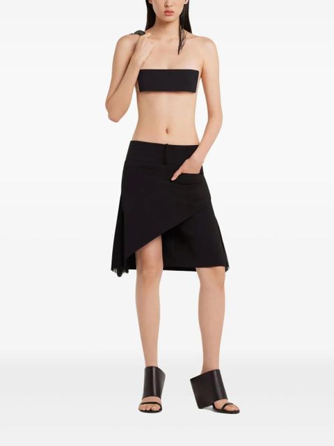 Courrèges Infinity mini skirt - Black