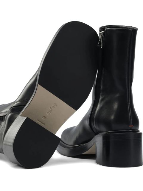 Aeyde 65mm Teddy boots - Black - zdjęcie produktu nr 2