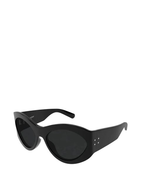 Saint Laurent Eyewear cat-eye sunglasses - Black - zdjęcie produktu nr 2