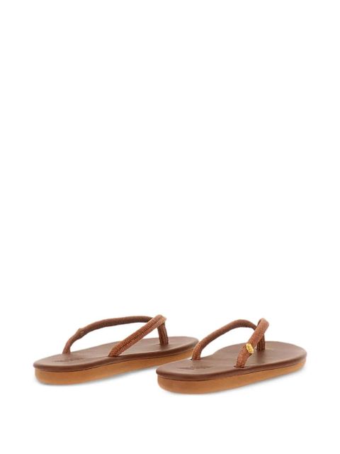 Ancient Greek Sandals braided-strap sandals - Brown