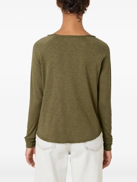 American Vintage Sonoma boat-neck T-shirt - Green