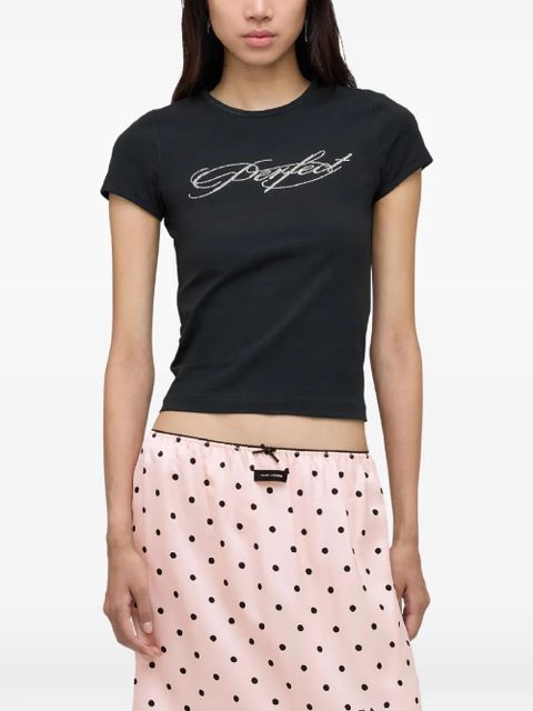 Marc Jacobs embellished T-shirt - Black