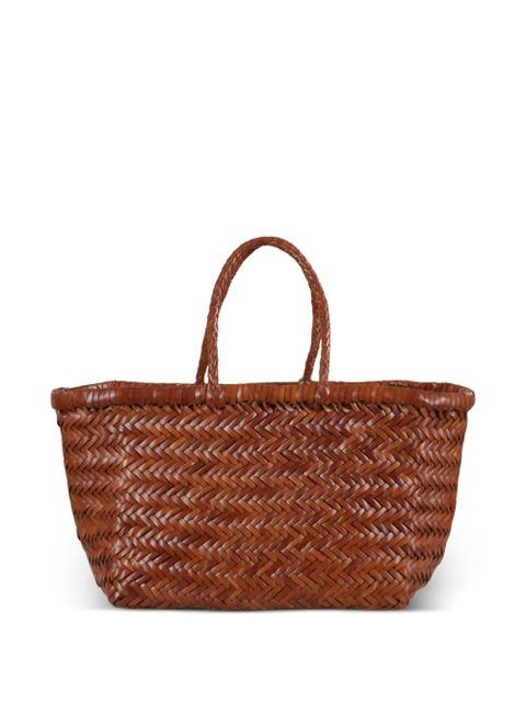 DRAGON DIFFUSION woven-design tote bag - Brown - zdjęcie produktu nr 2