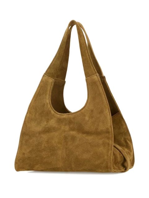 Gimaguas MAria suede shoulder bag - Brown