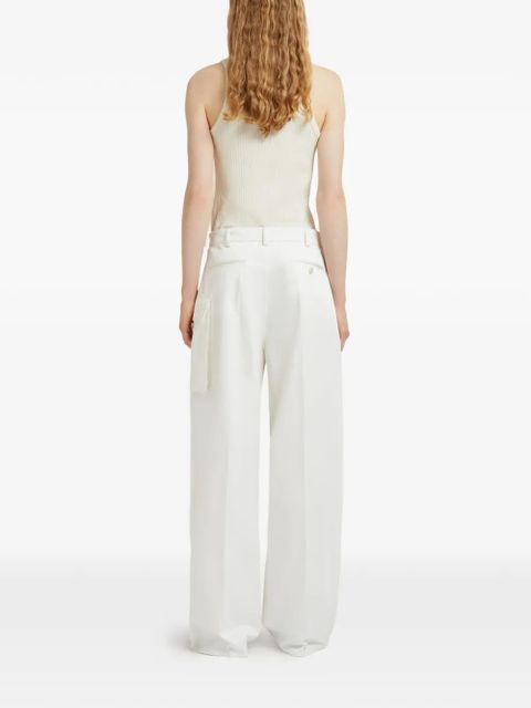 Marni cargo-pocket trousers - White