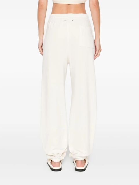 Golden Goose cotton track pants - White